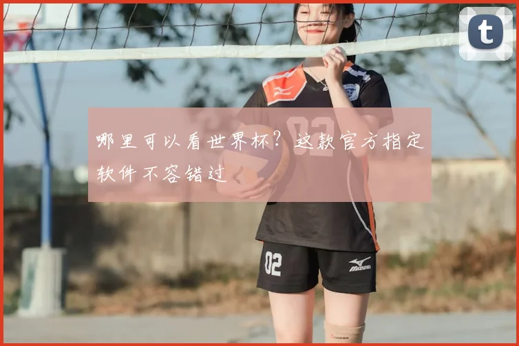 哪里可以看世界杯？这款官方指定软件不容错过